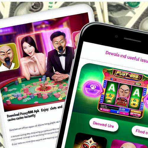 ดาวน์โหลด pussy888 apk สนุกกับสล็อตและเกมคาสิโนได้ทันที